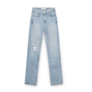 Reformation women’s Jeans Liza High Straight wash crete destroyed Jeans 27